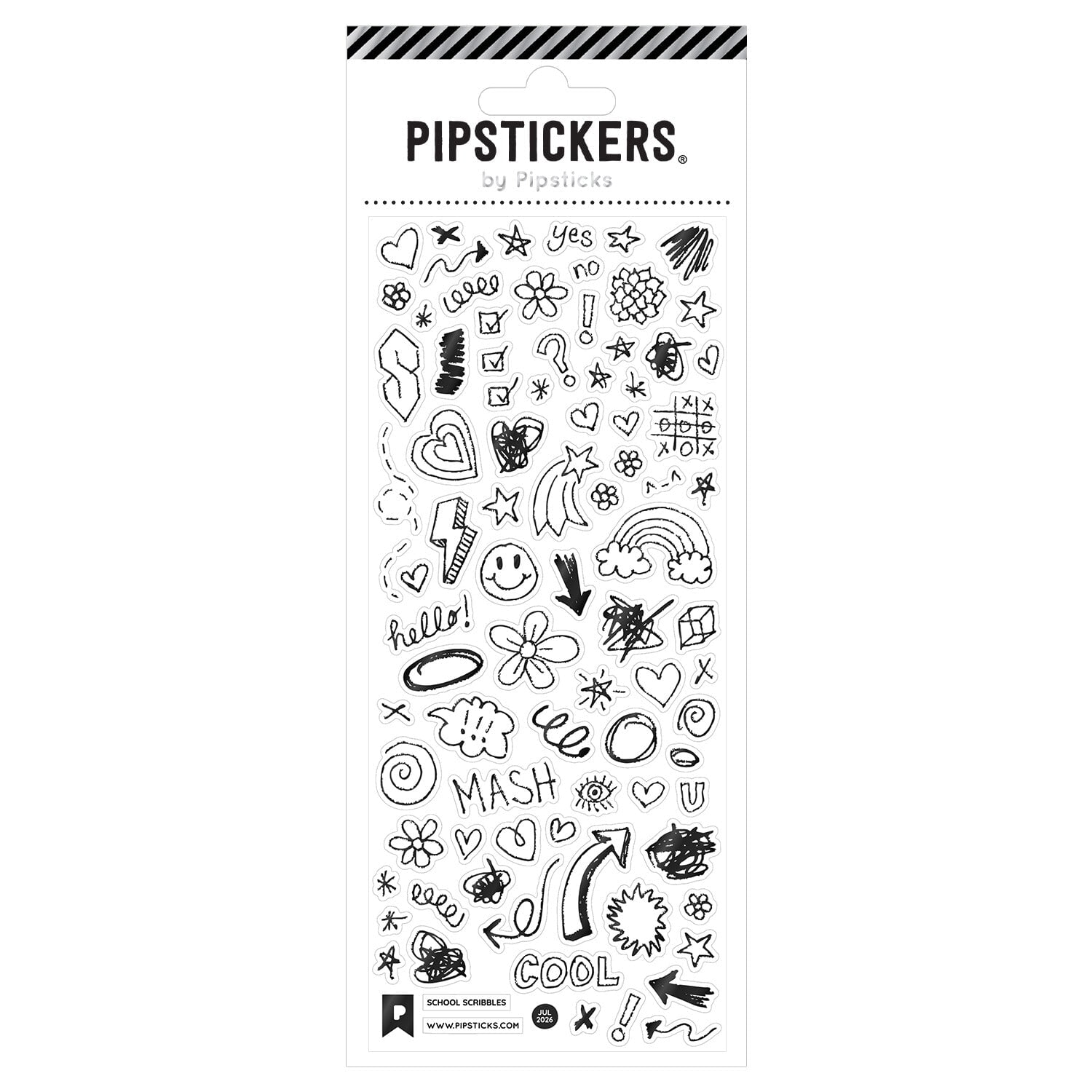 Throwback to School Sticker Club Pack