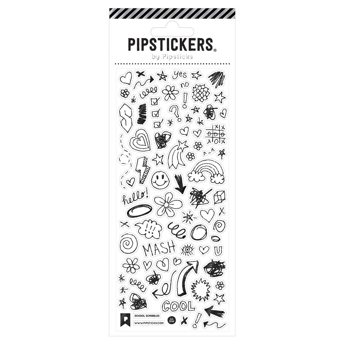 Throwback to School Sticker Club Pack