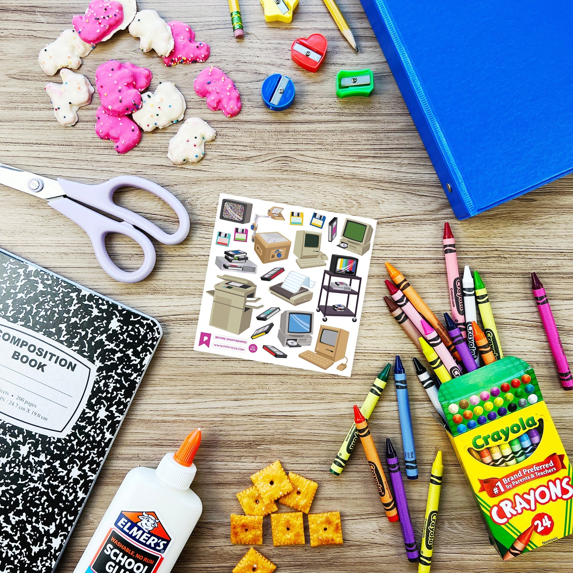 Throwback to School Sticker Club Pack