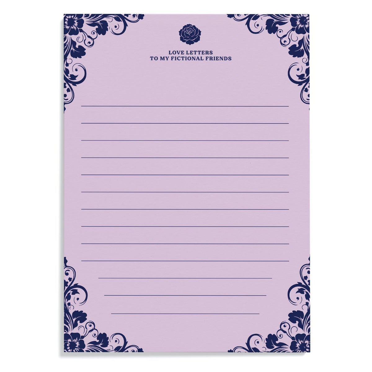 Fictional Friends Notepad