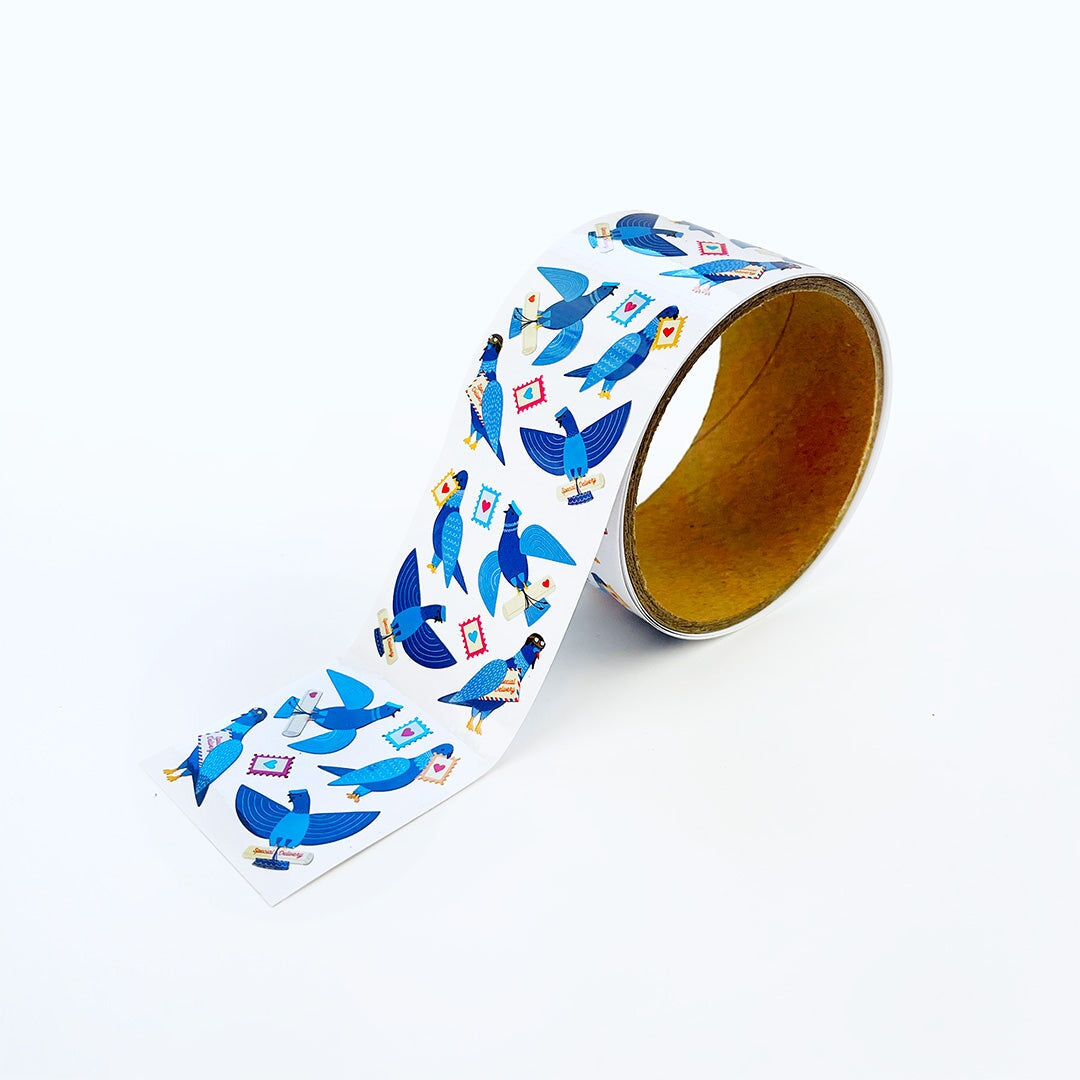 Send More Mail Stickers On The Roll Collection