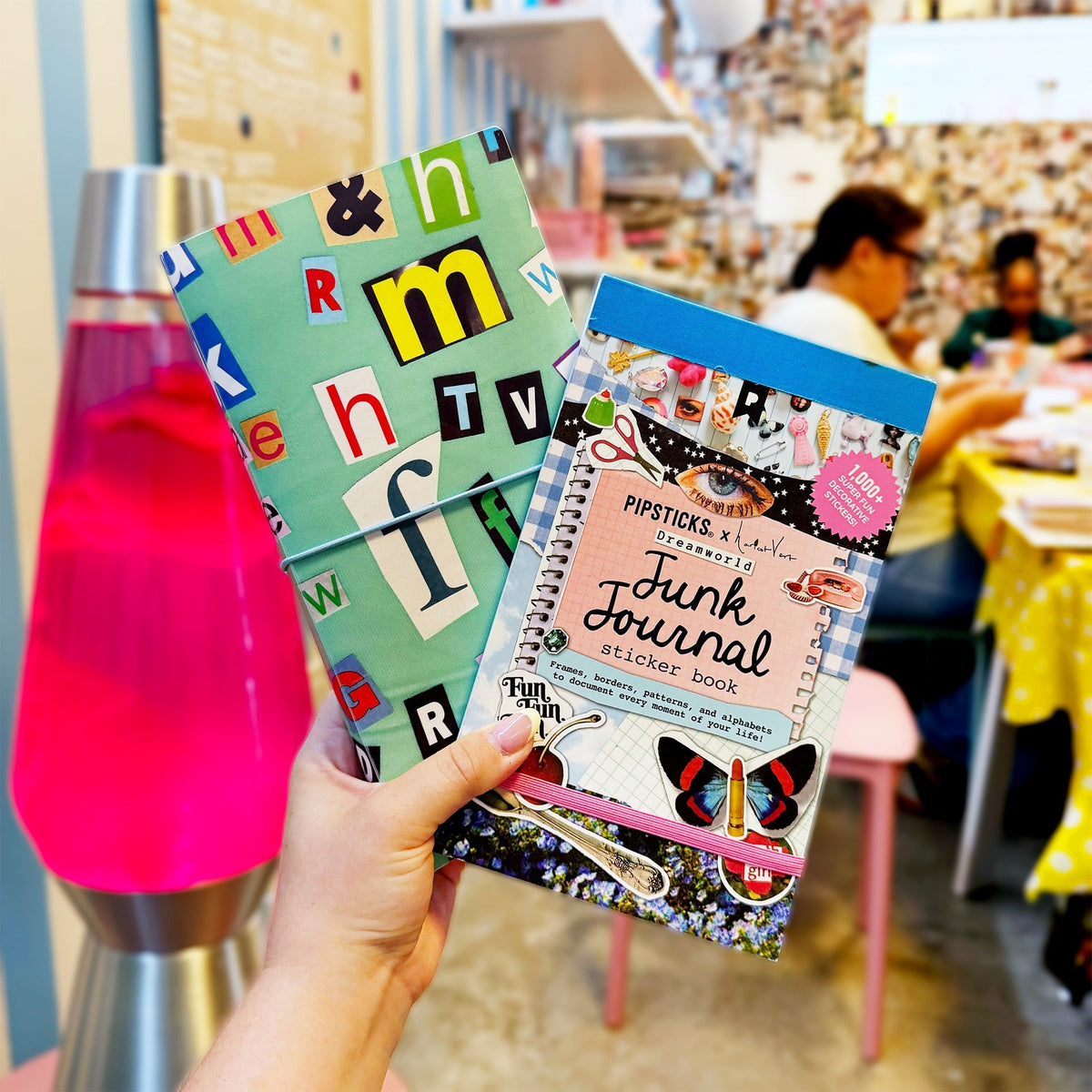Haricot Vert Dreamworld Junk Journal Sticker Book