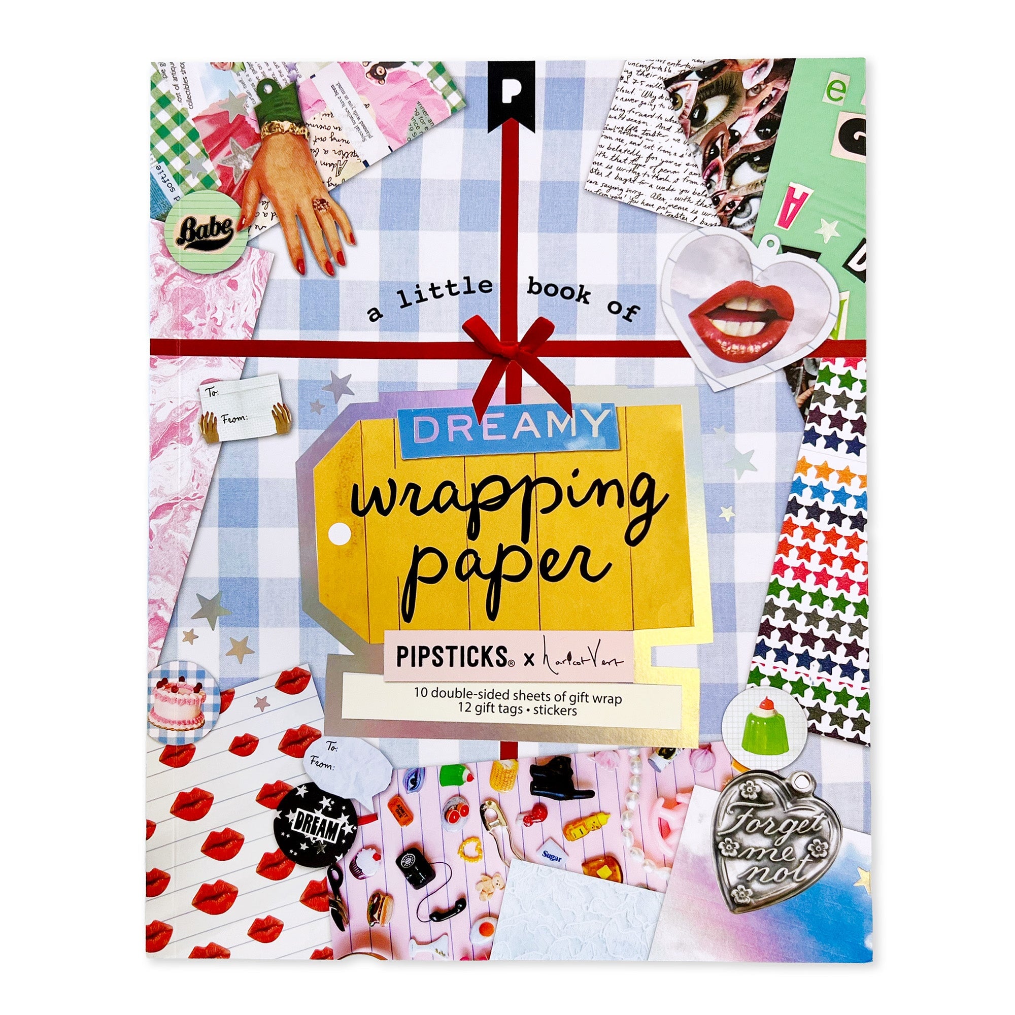 Haricot Vert Dreamy Wrapping Paper Book