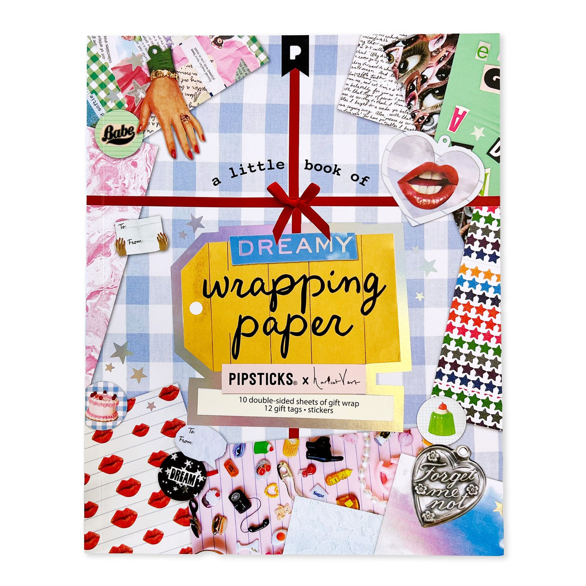 Haricot Vert Dreamy Wrapping Paper Book