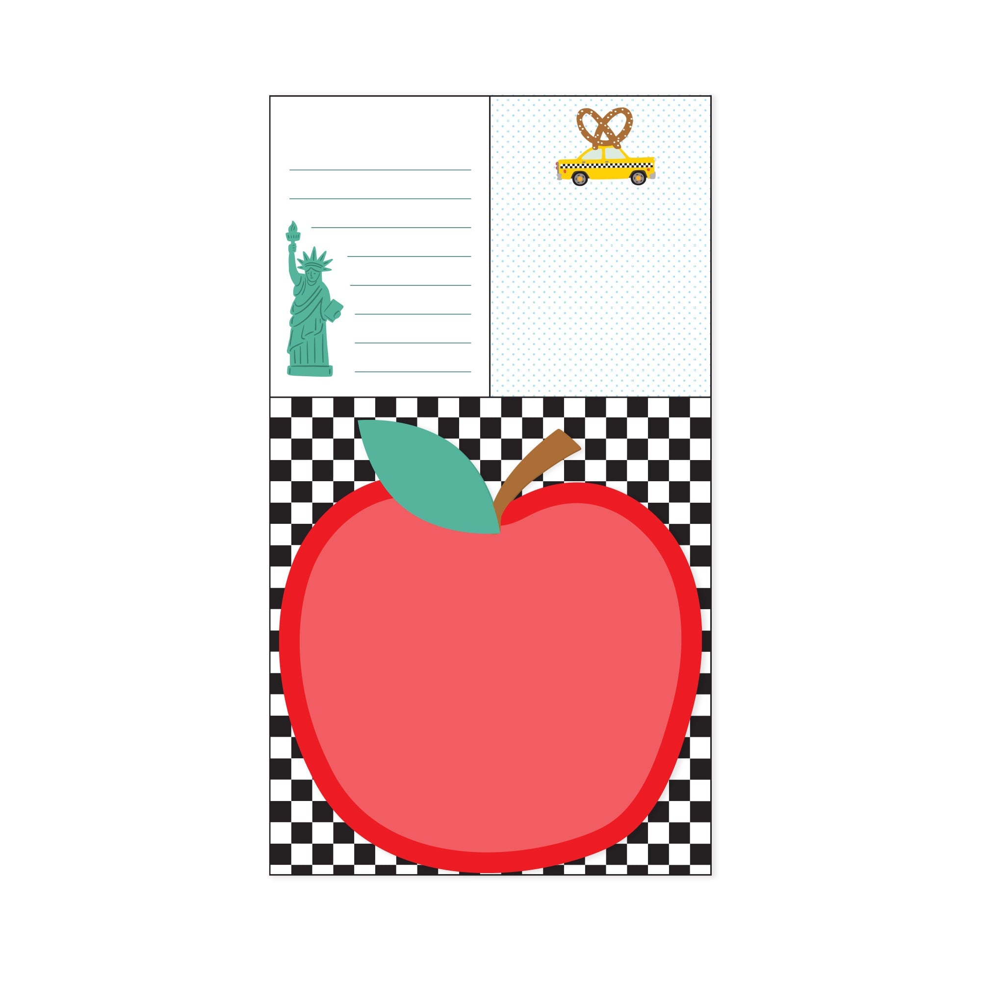 Big Apple Memopad Set
