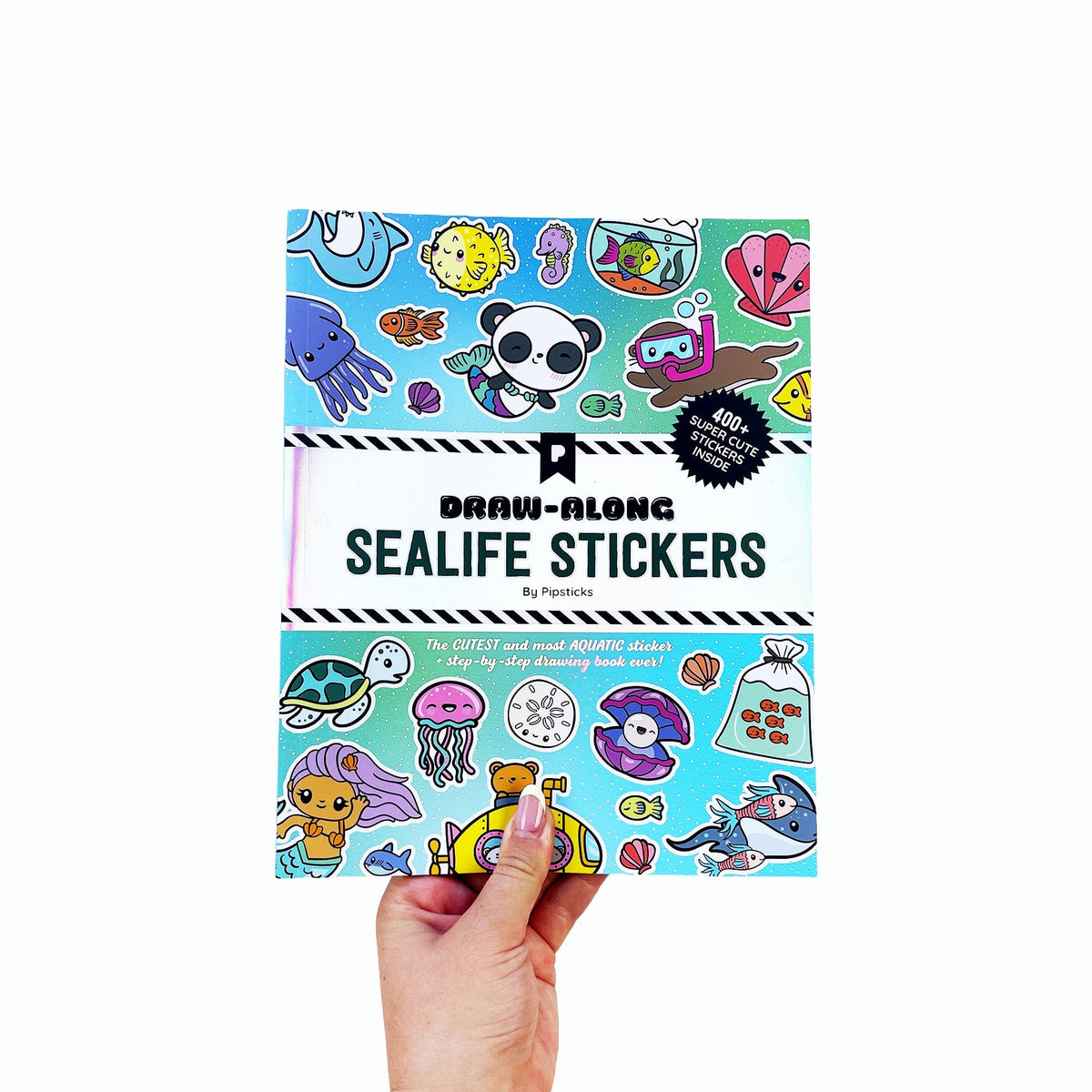 Draw-Along Sealife Sticker Book