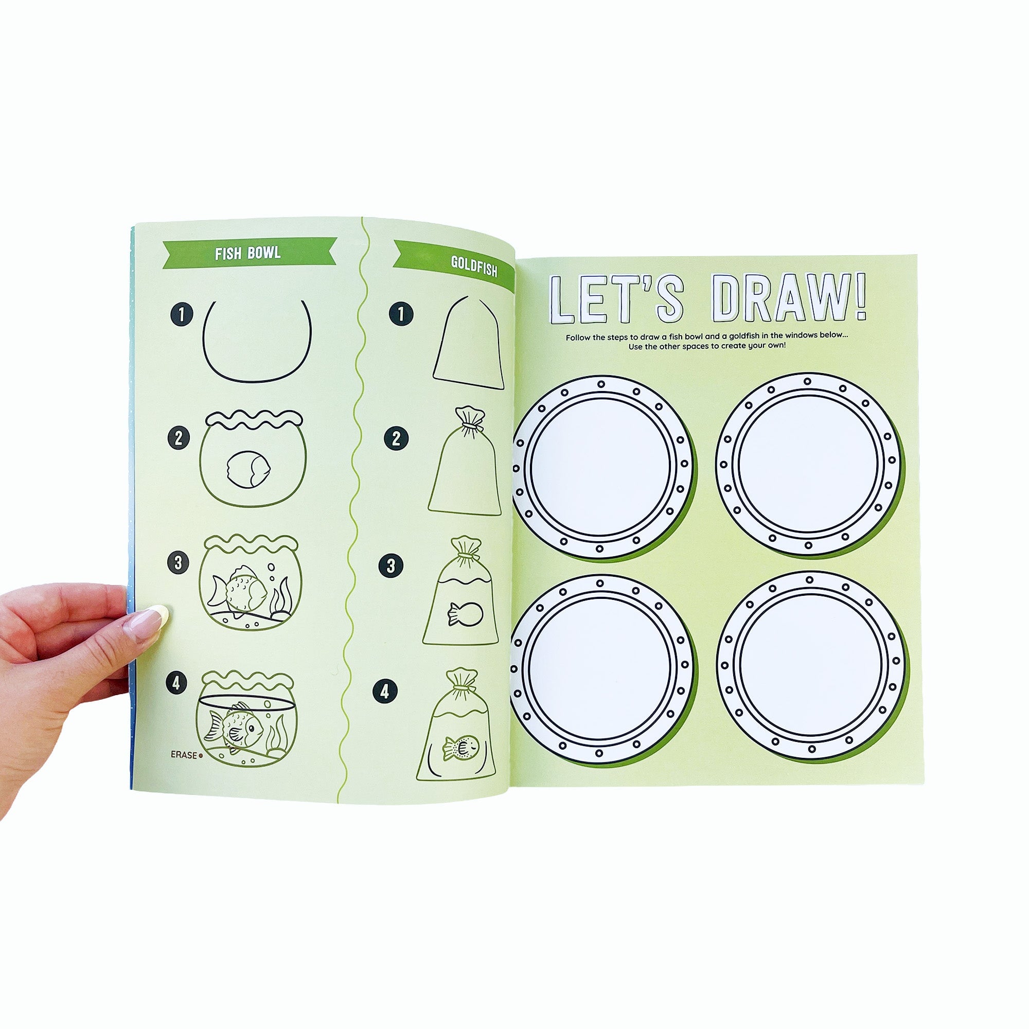 Draw-Along Sealife Sticker Book