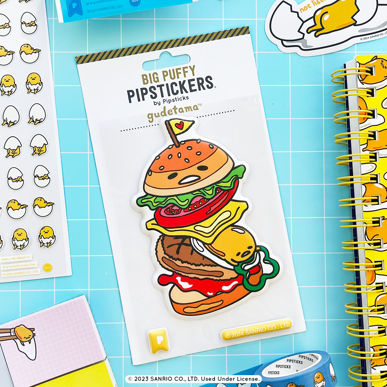 Gudetama Sandwich Tower Big Puffy