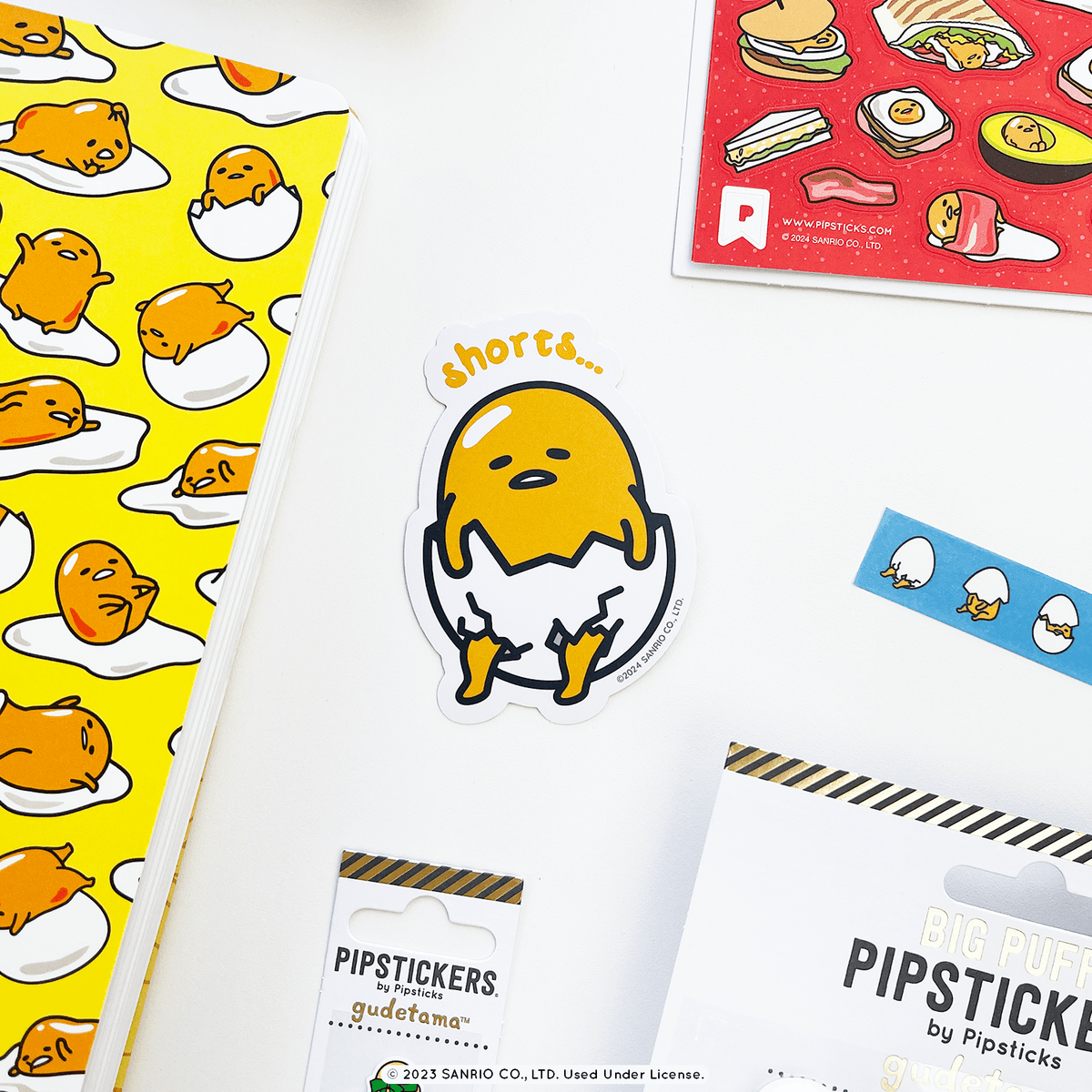 Gudetama Shorts Vinyl
