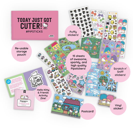 Friends & Family Hello Kitty Sticker Pack