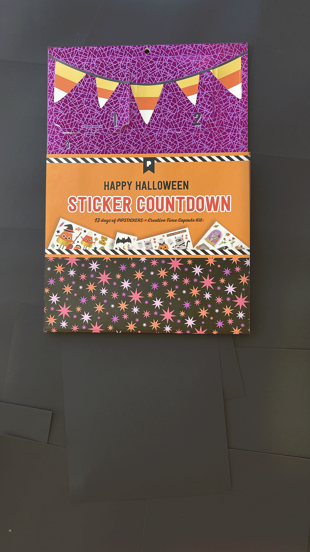 Happy Halloween Sticker Countdown