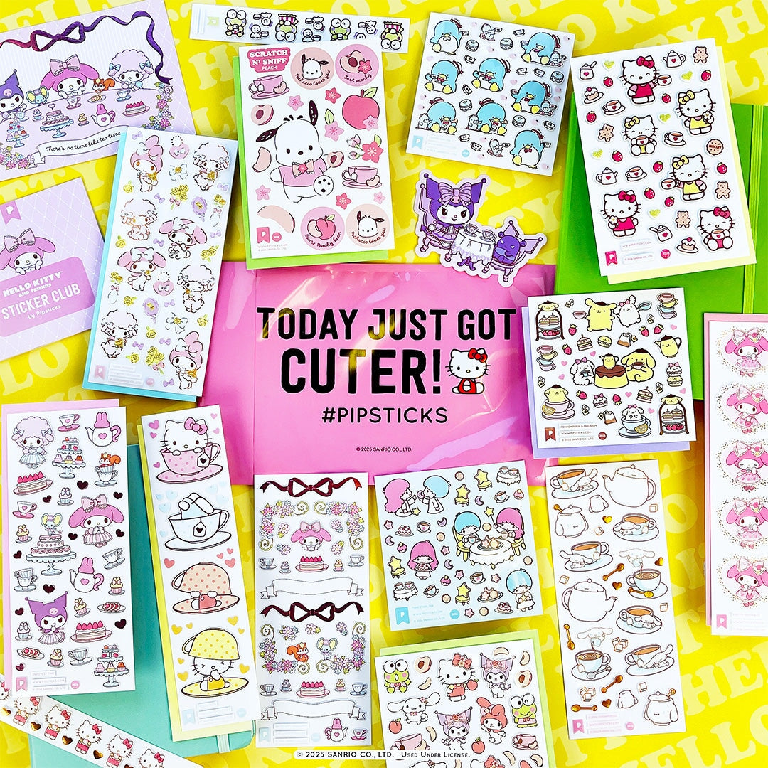 Tea Time Hello Kitty Sticker Pack