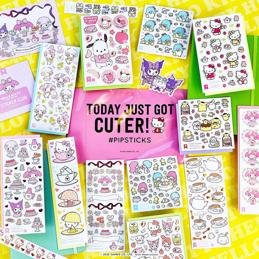 Tea Time Hello Kitty Sticker Pack