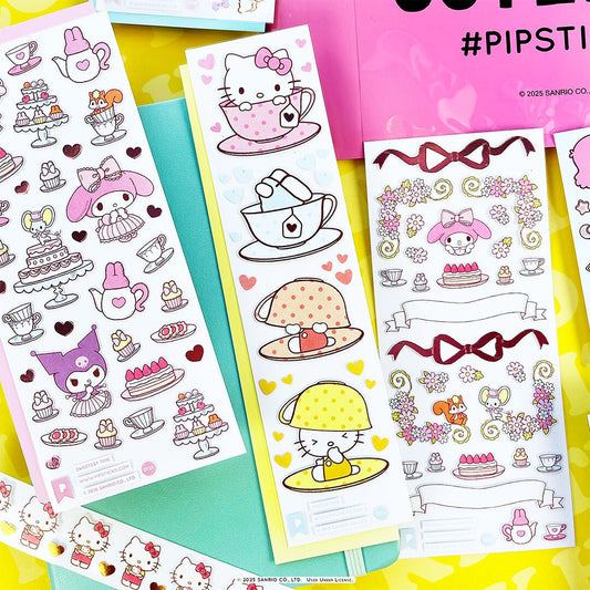 Tea Time Hello Kitty Sticker Pack