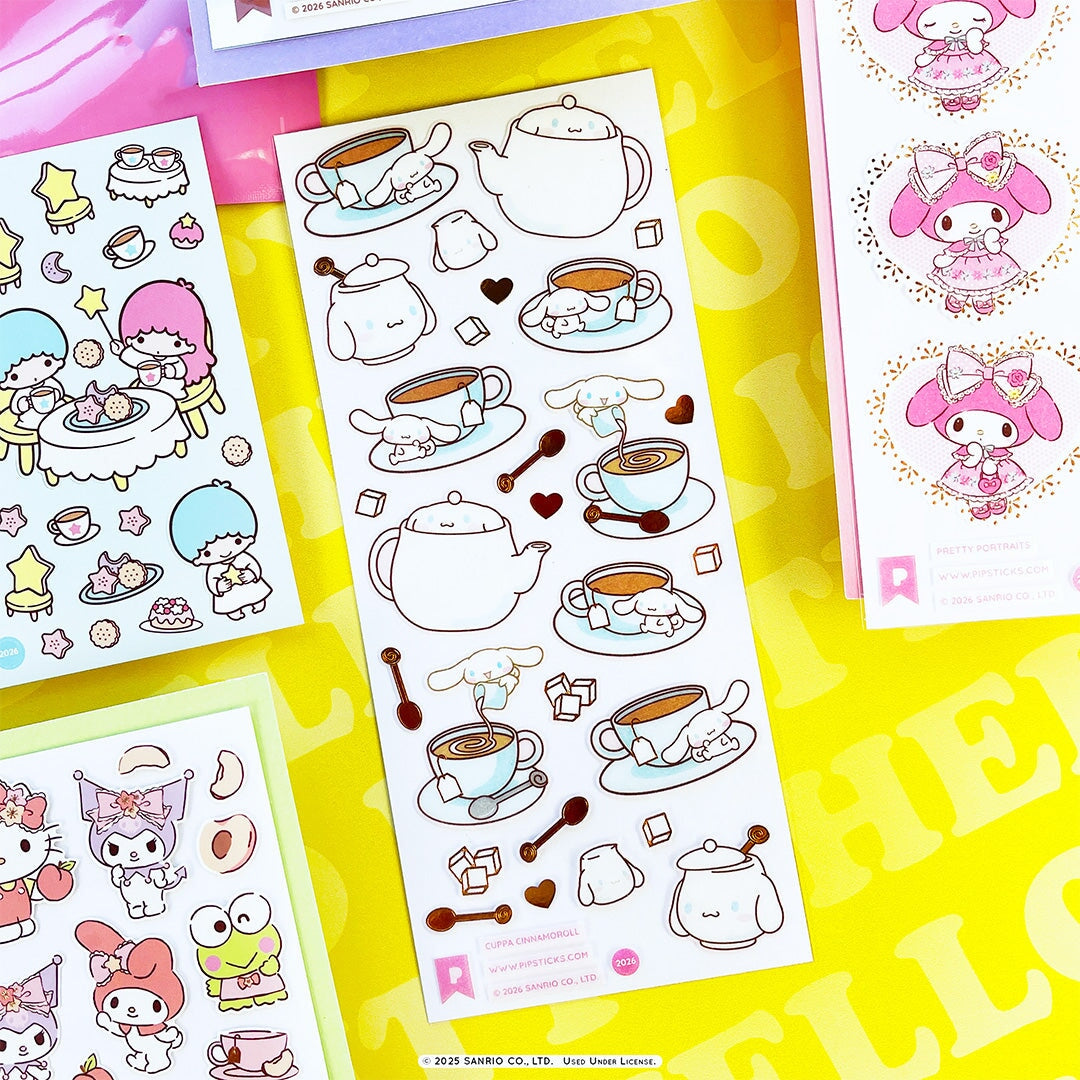Tea Time Hello Kitty Sticker Pack