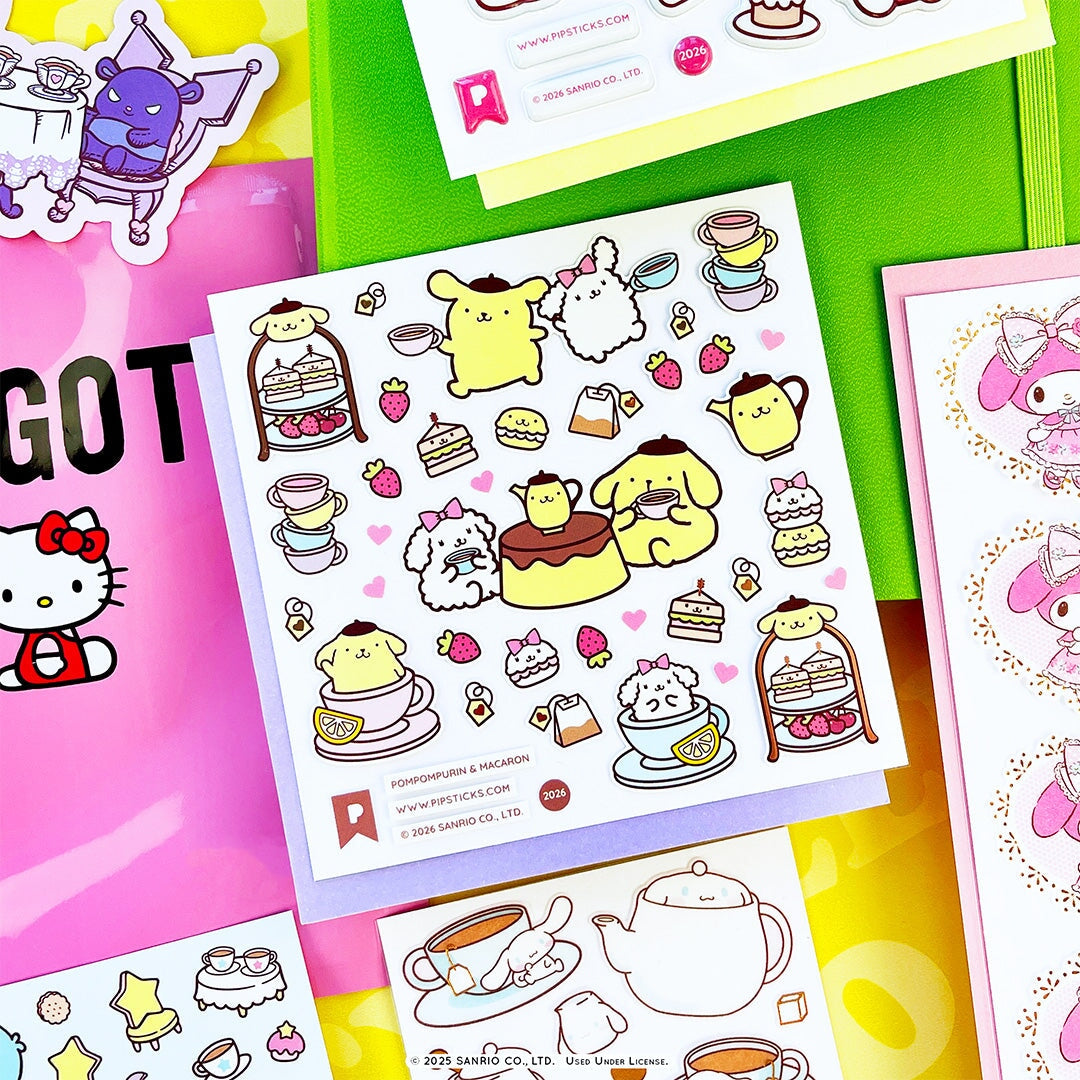 Tea Time Hello Kitty Sticker Pack