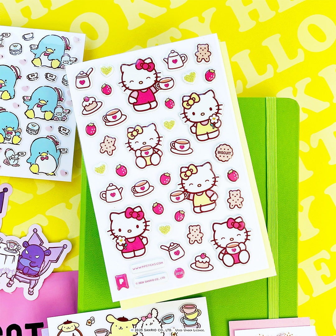 Tea Time Hello Kitty Sticker Pack