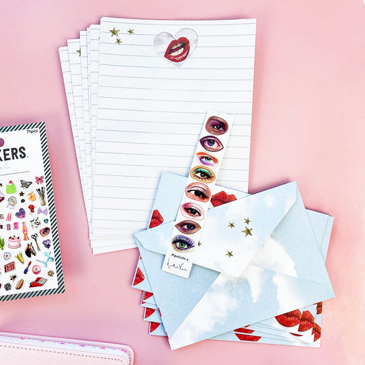 Pipsticks x Haricot Vert Sealed With a Kiss Letter Kit