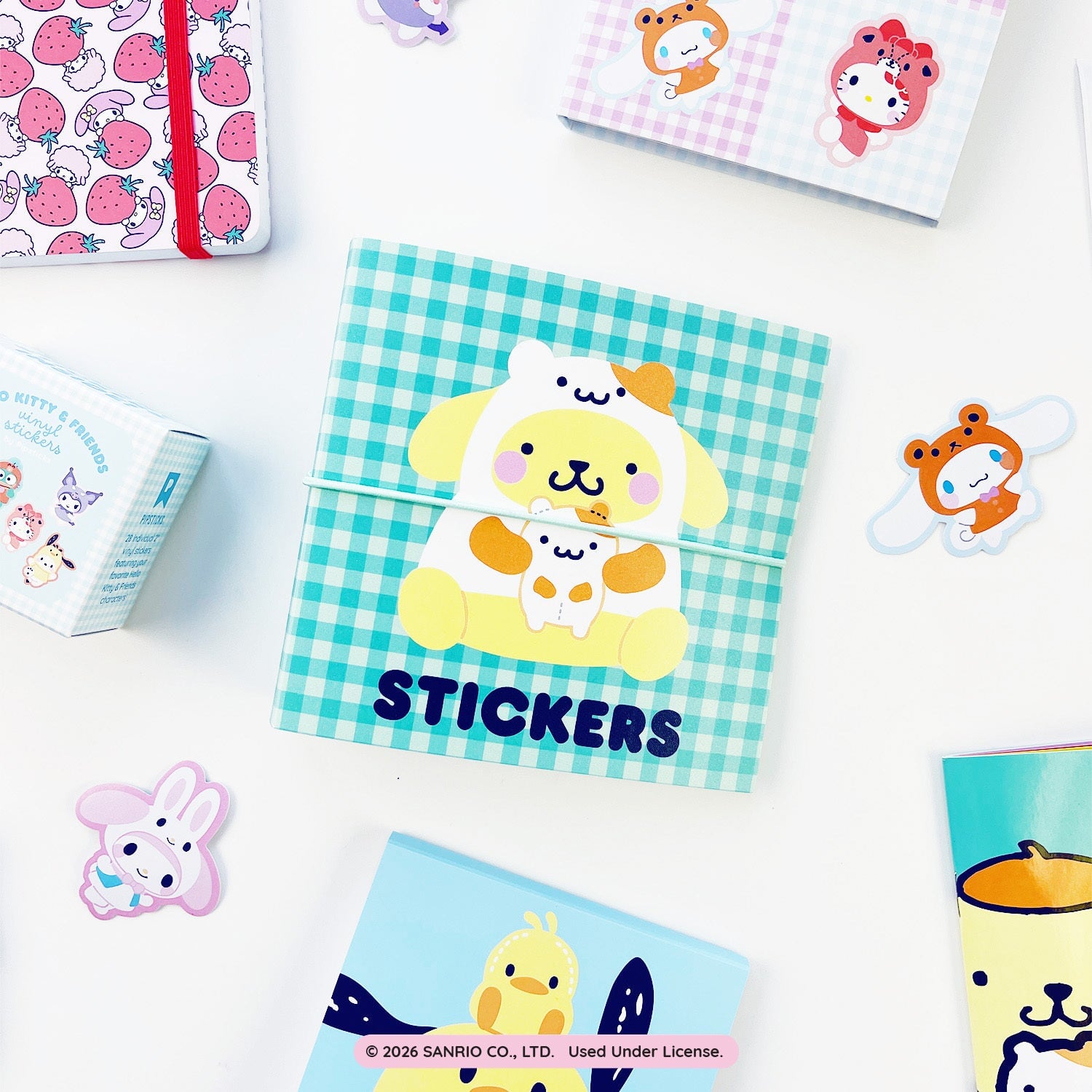 Pompompurin Stickers Mini Sticker Keeper