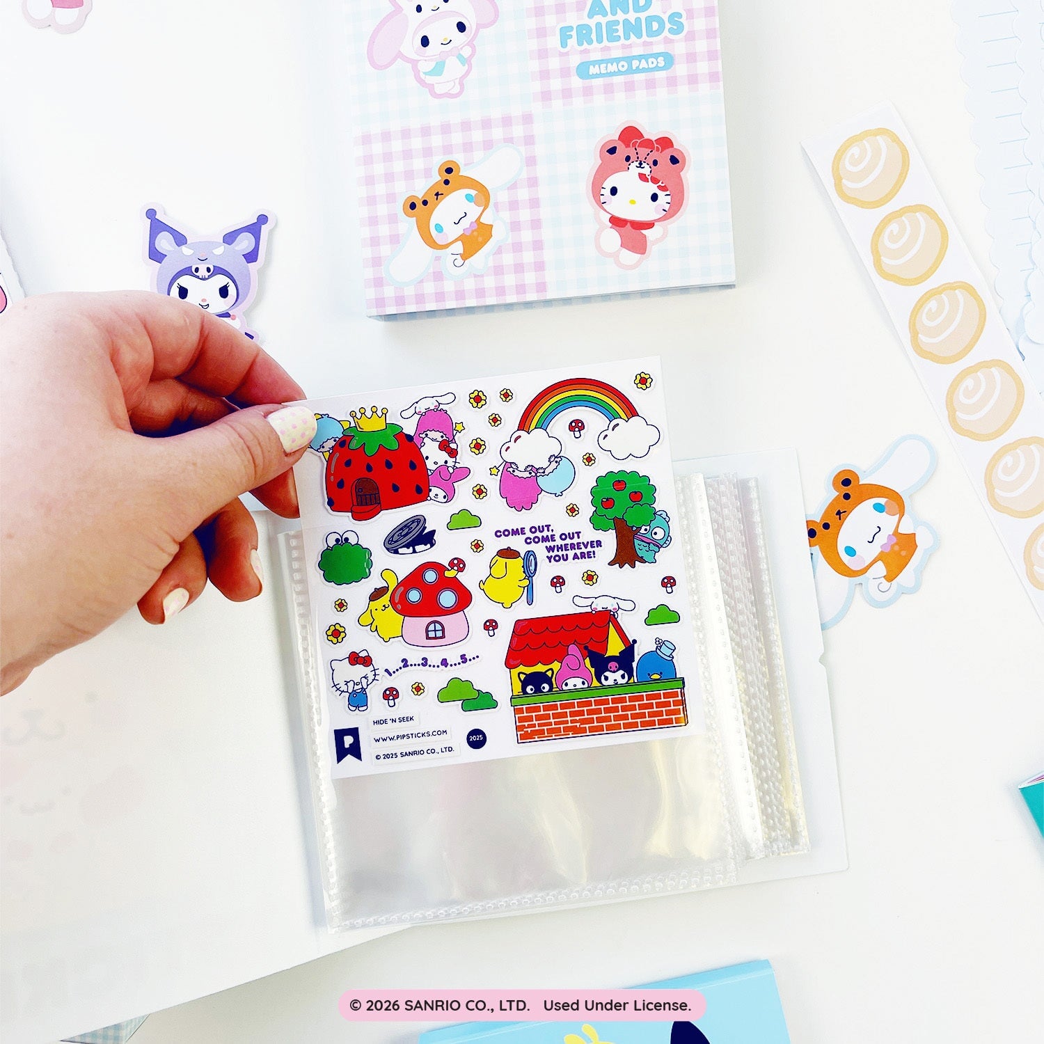 Pompompurin Stickers Mini Sticker Keeper
