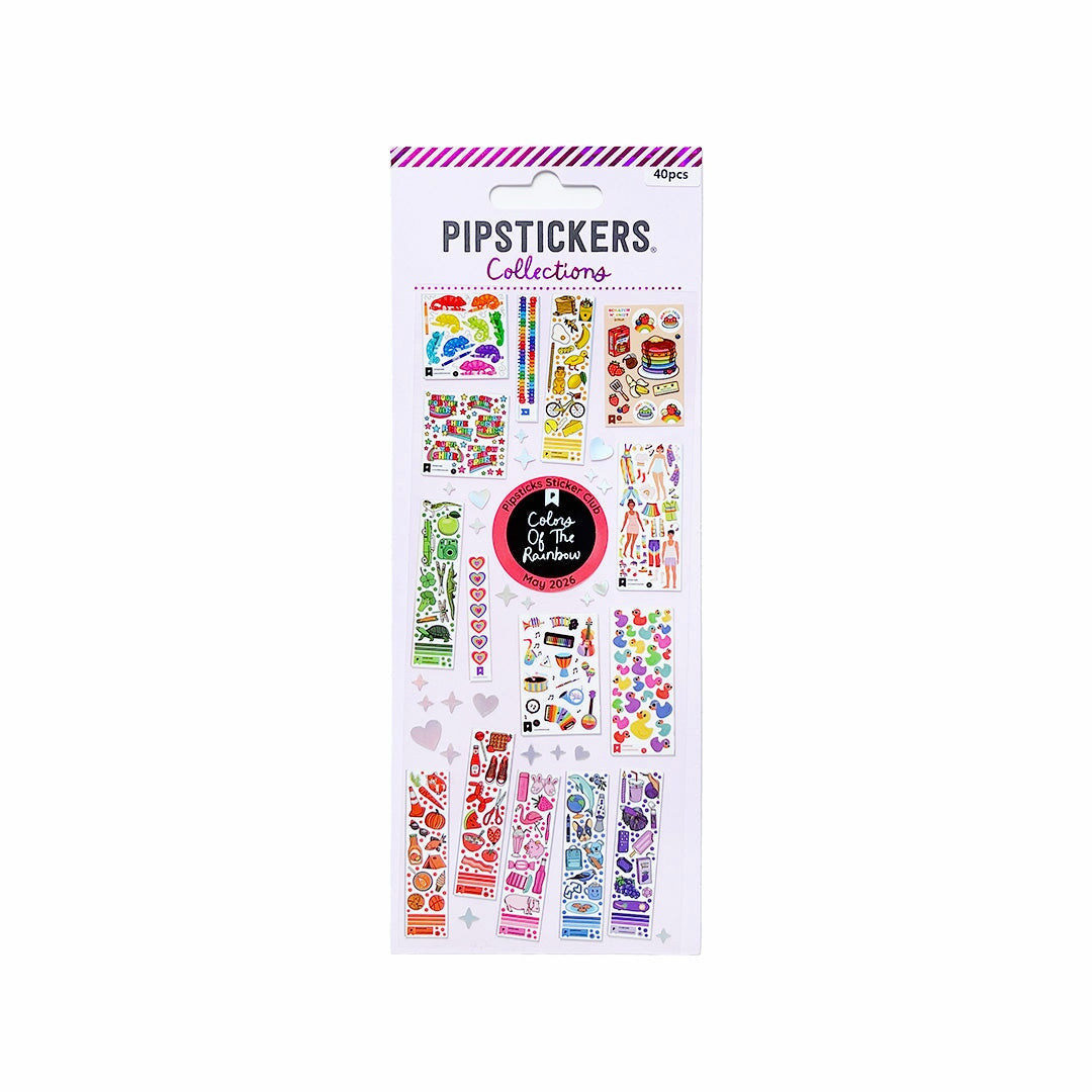 May 2026 Sticker Collections: KID Colors Of The Rainbow