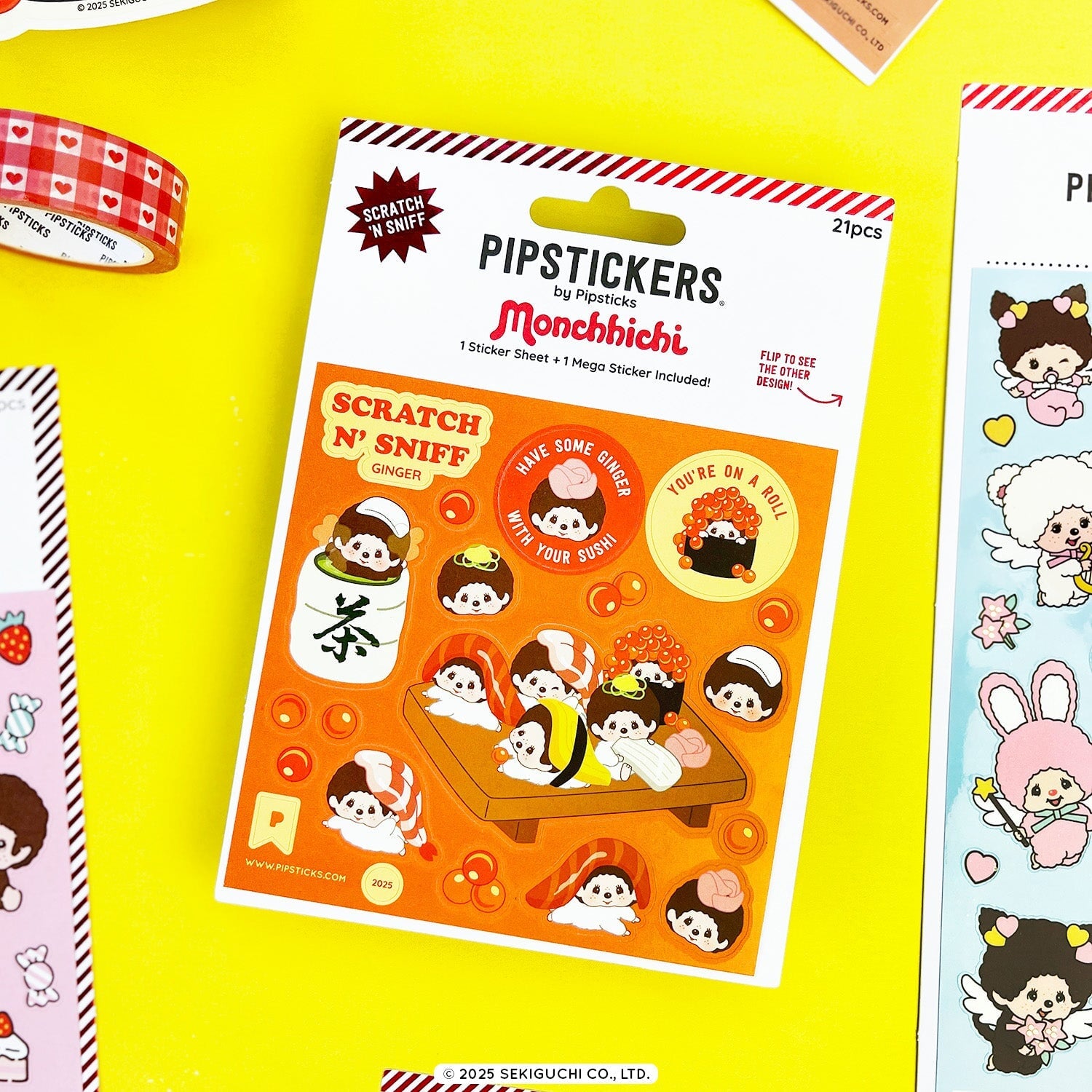 Pipsticks x Monchhichi Stickers + Stationery Box