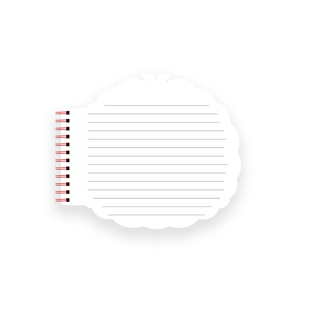 Monchhichi Die-Cut Notebook