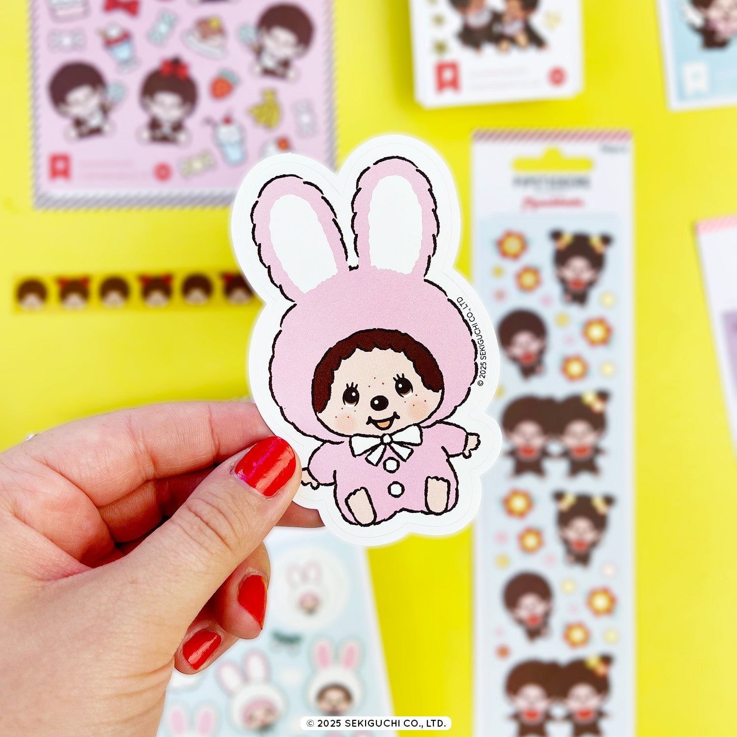 Pipsticks x Monchhichi Stickers + Stationery Box