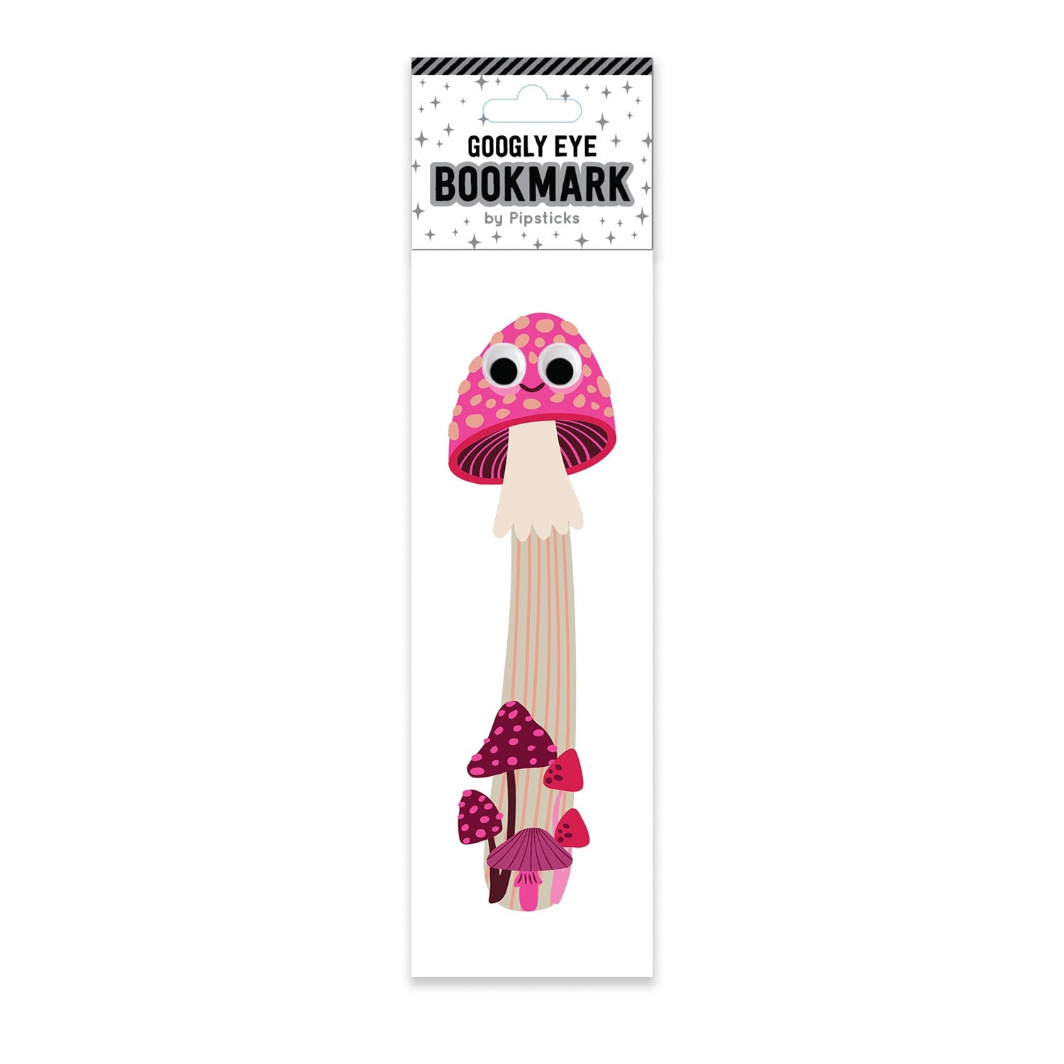 Mushroom Majesty Bookmark Googly Eye Bookmark