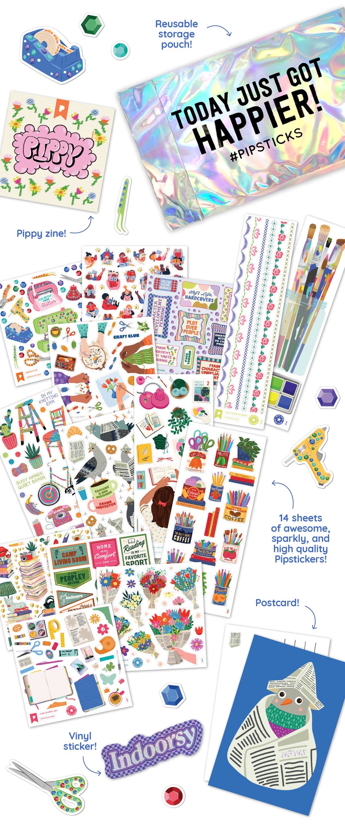 PIPSTICKS® pro STICKER CLUB