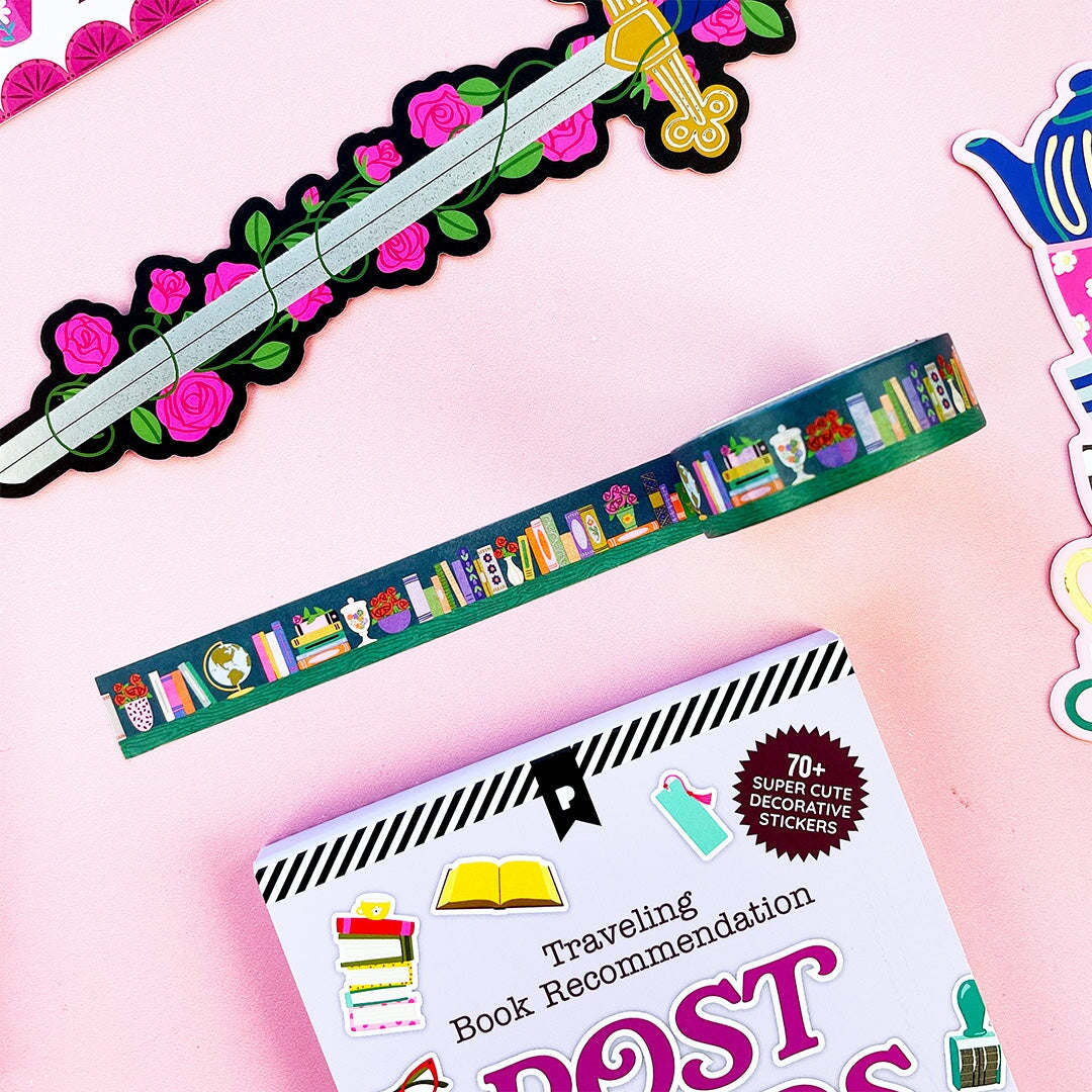 Book Shelfie Washi