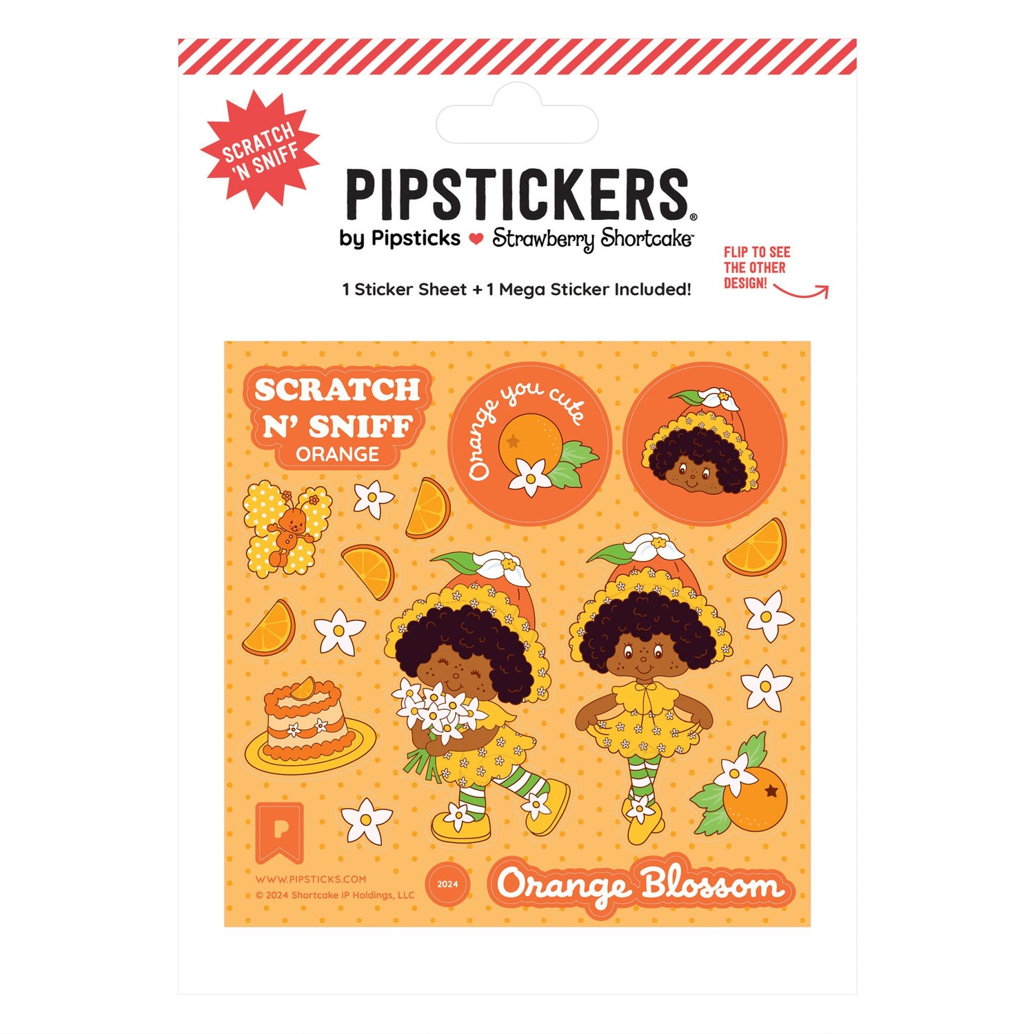 Pipsticks + Strawberry Shortcake Sticker & Stationery Gift Box