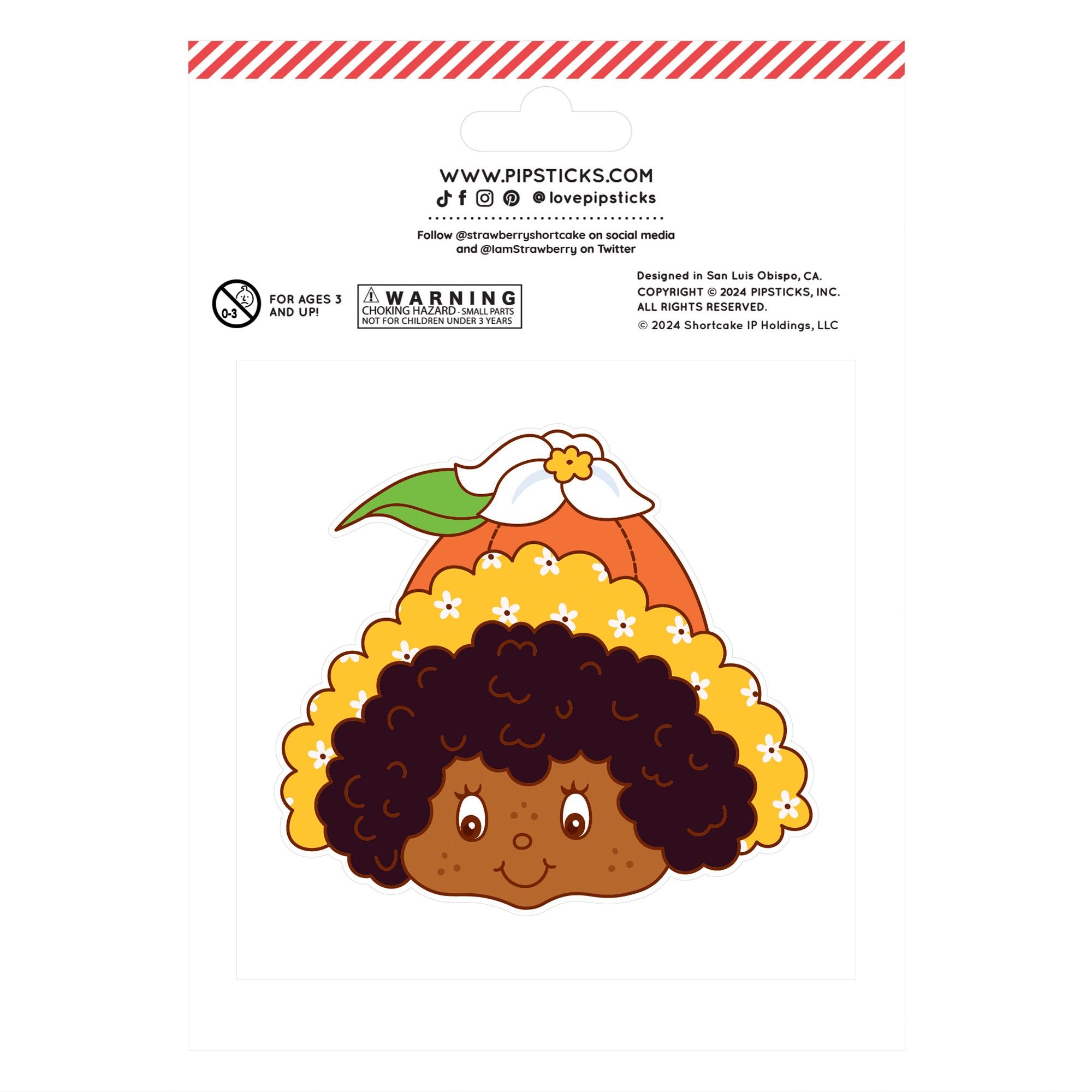 Pipsticks + Strawberry Shortcake Sticker & Stationery Gift Box