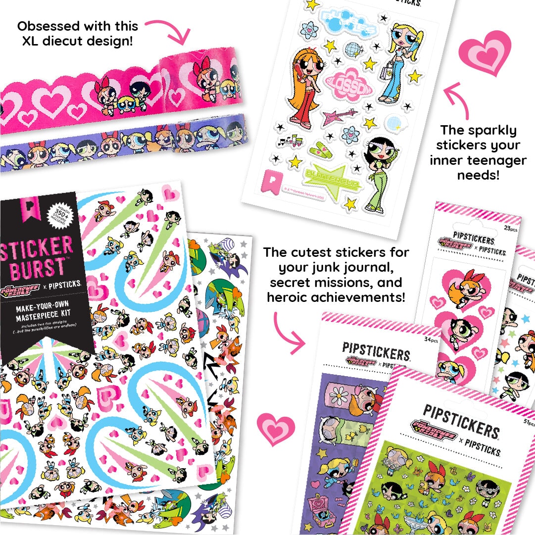 The Powerpuff Girls X Pipsticks Stationery Box