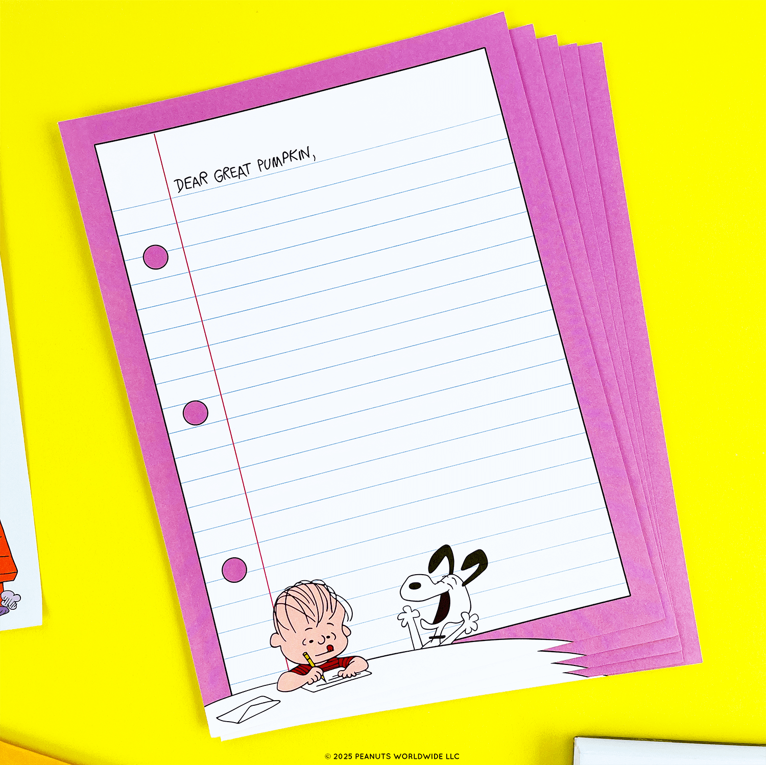 Peanuts Dear Great Pumpkin Letter Kit