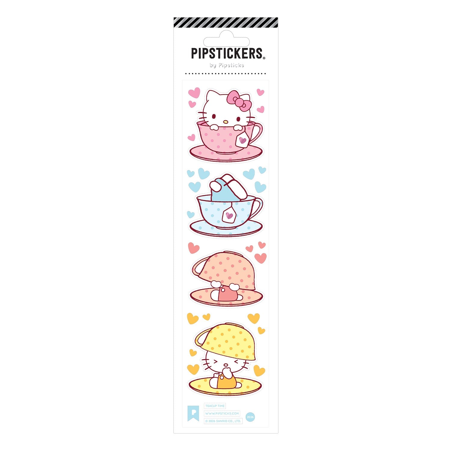 Tea Time Hello Kitty Sticker Pack