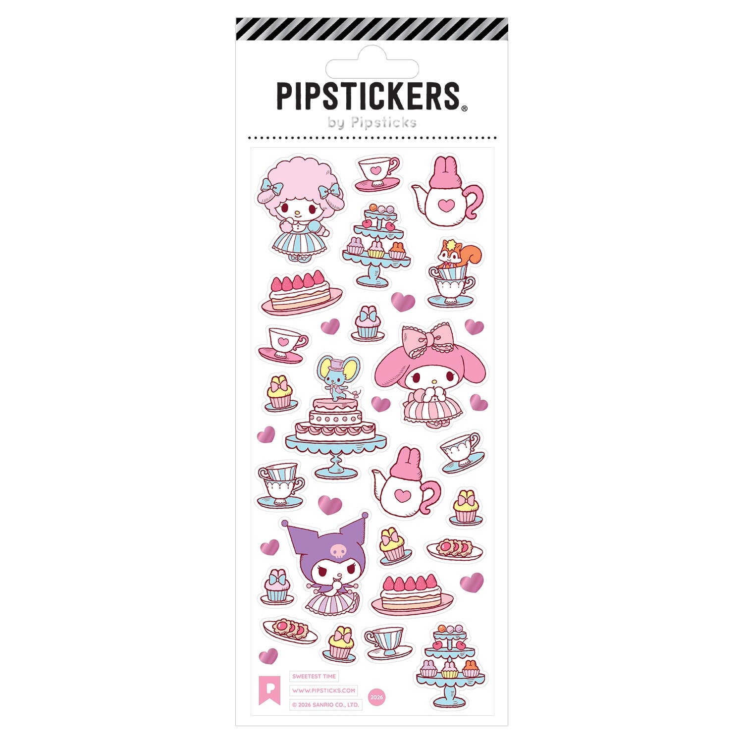 Tea Time Hello Kitty Sticker Pack
