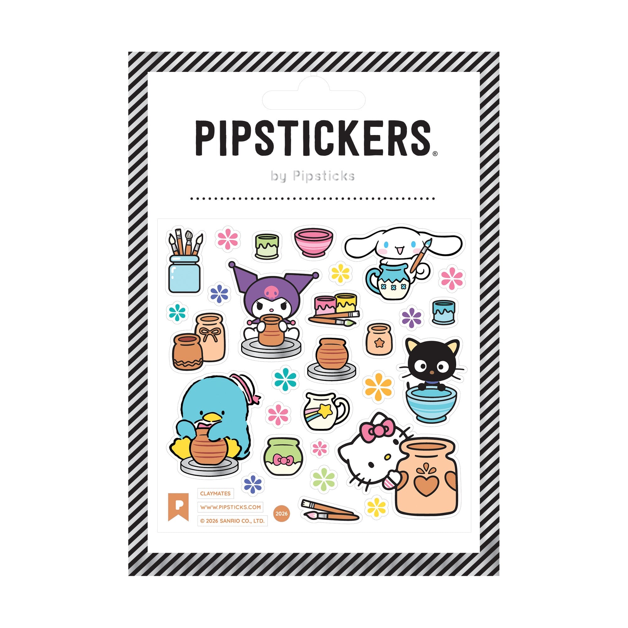 Hello Kitty and Friends Cozy Crafts Sticker Pack