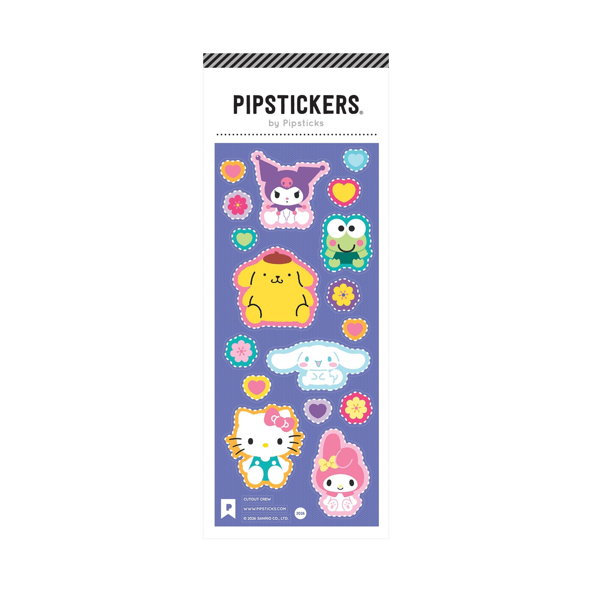 Hello Kitty and Friends Cozy Crafts Sticker Pack