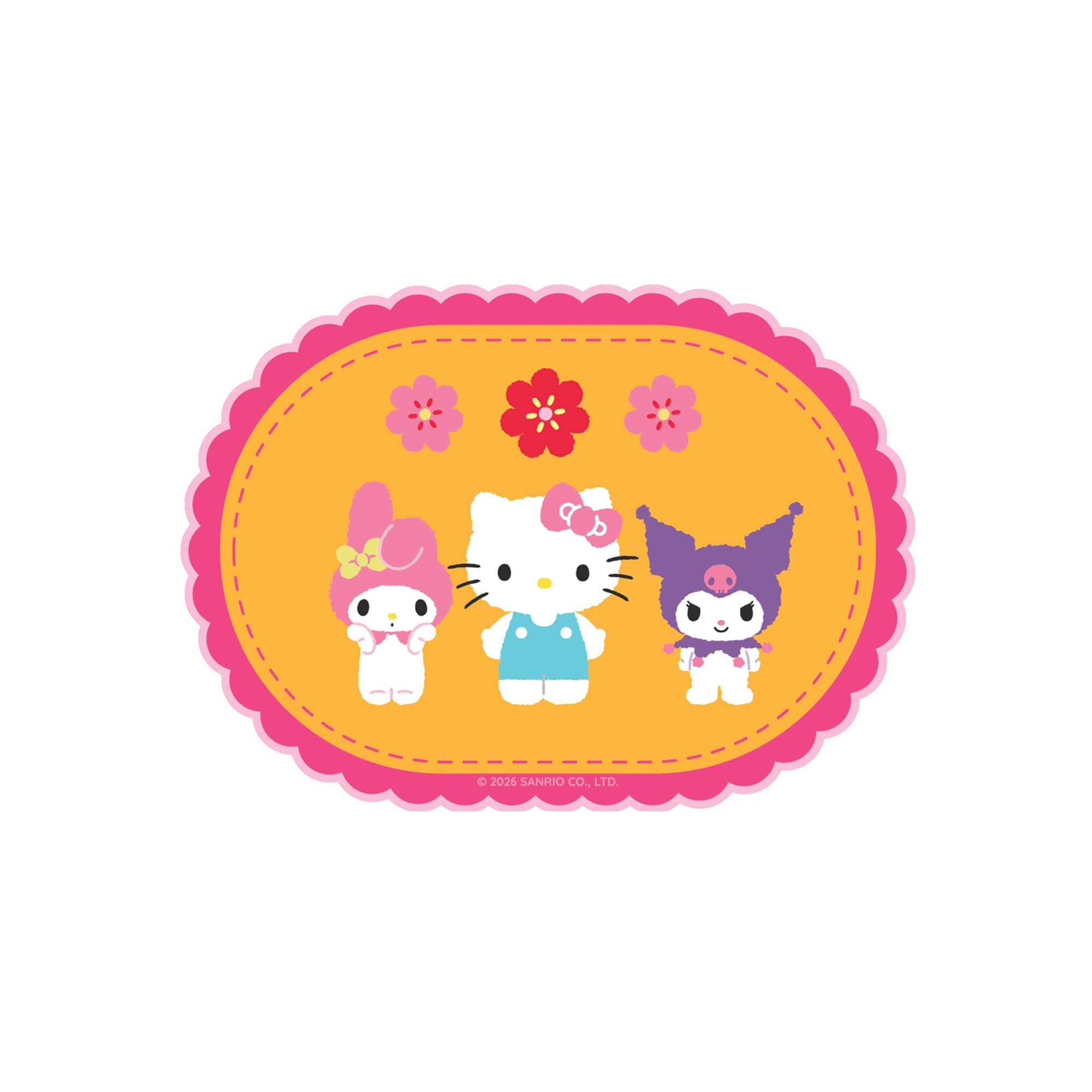 Hello Kitty and Friends Cozy Crafts Sticker Pack