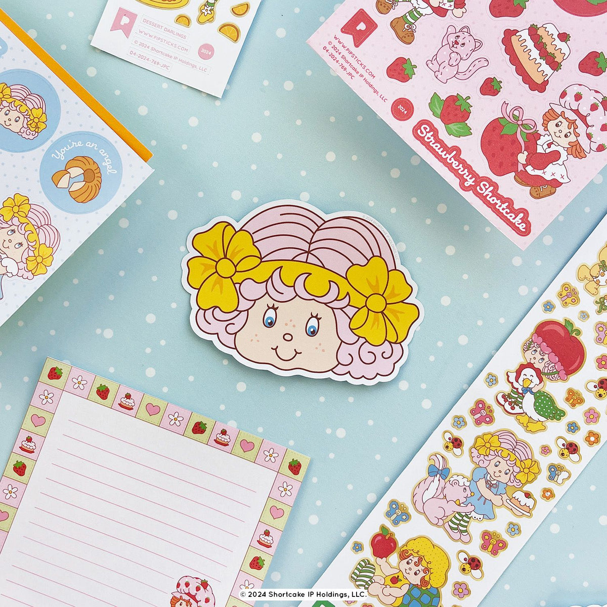 Pipsticks + Strawberry Shortcake Sweet Stationery Box