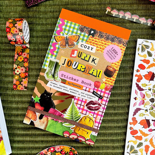 Fall Junk Journal Sticker Book