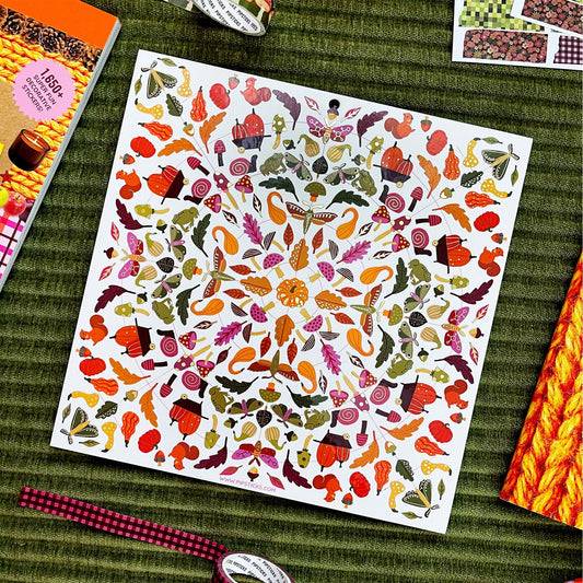 Autumn Afternoons Stickerburst