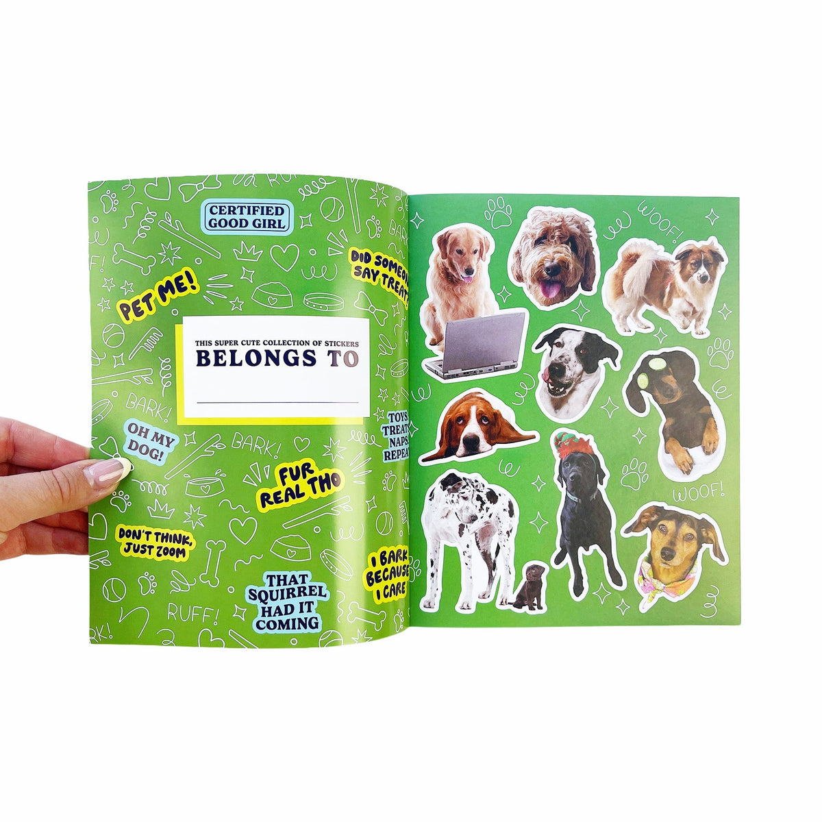 Dog-gone Adorable Dog Sticker Book
