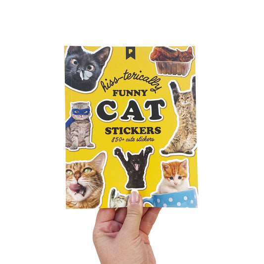 Hiss-terically Funny Cat Sticker Book