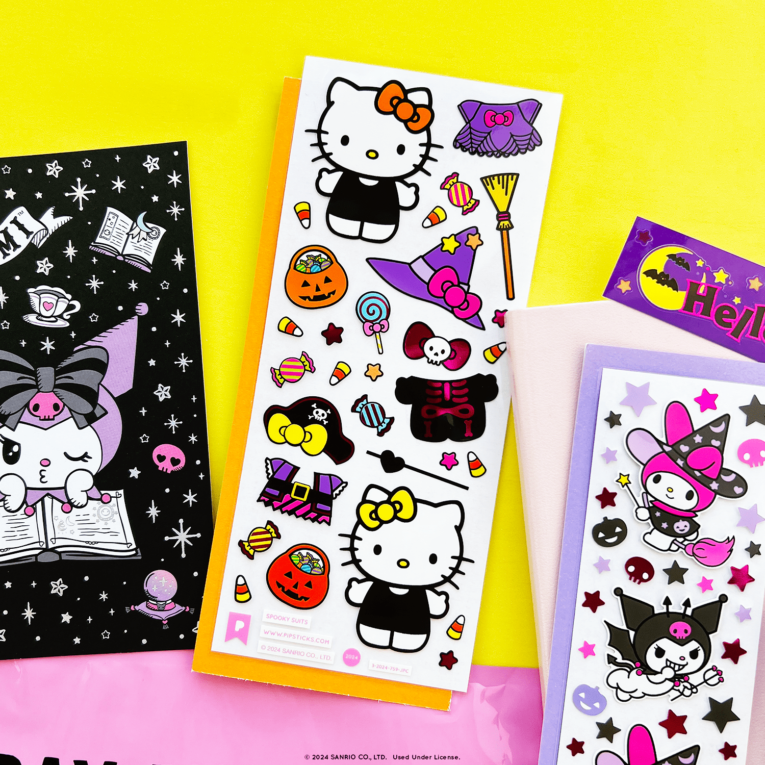 Trick Or Treat Hello Kitty and Friends Sticker Pack