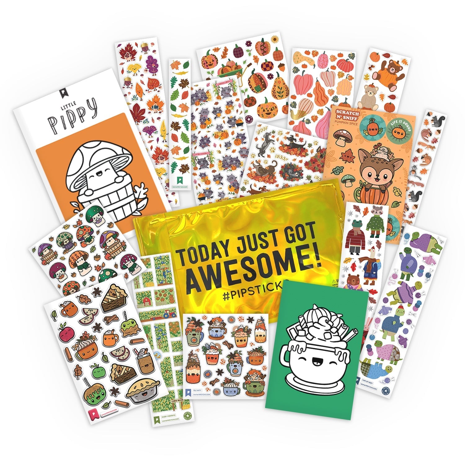 Happy Harvest KID Sticker Pack