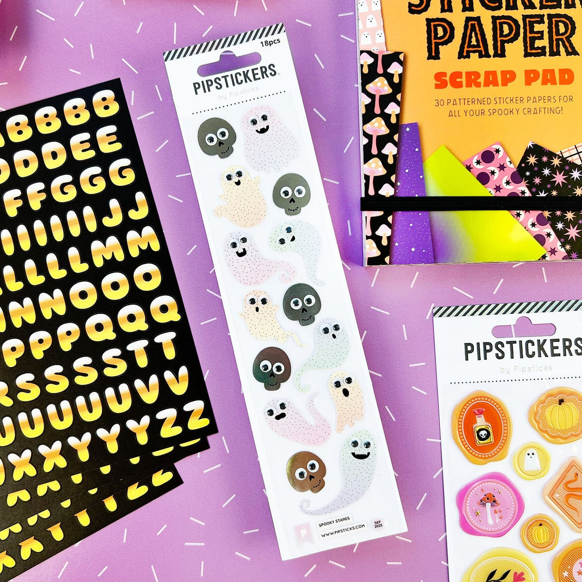 Spooky Stares Googly Eye Stickers