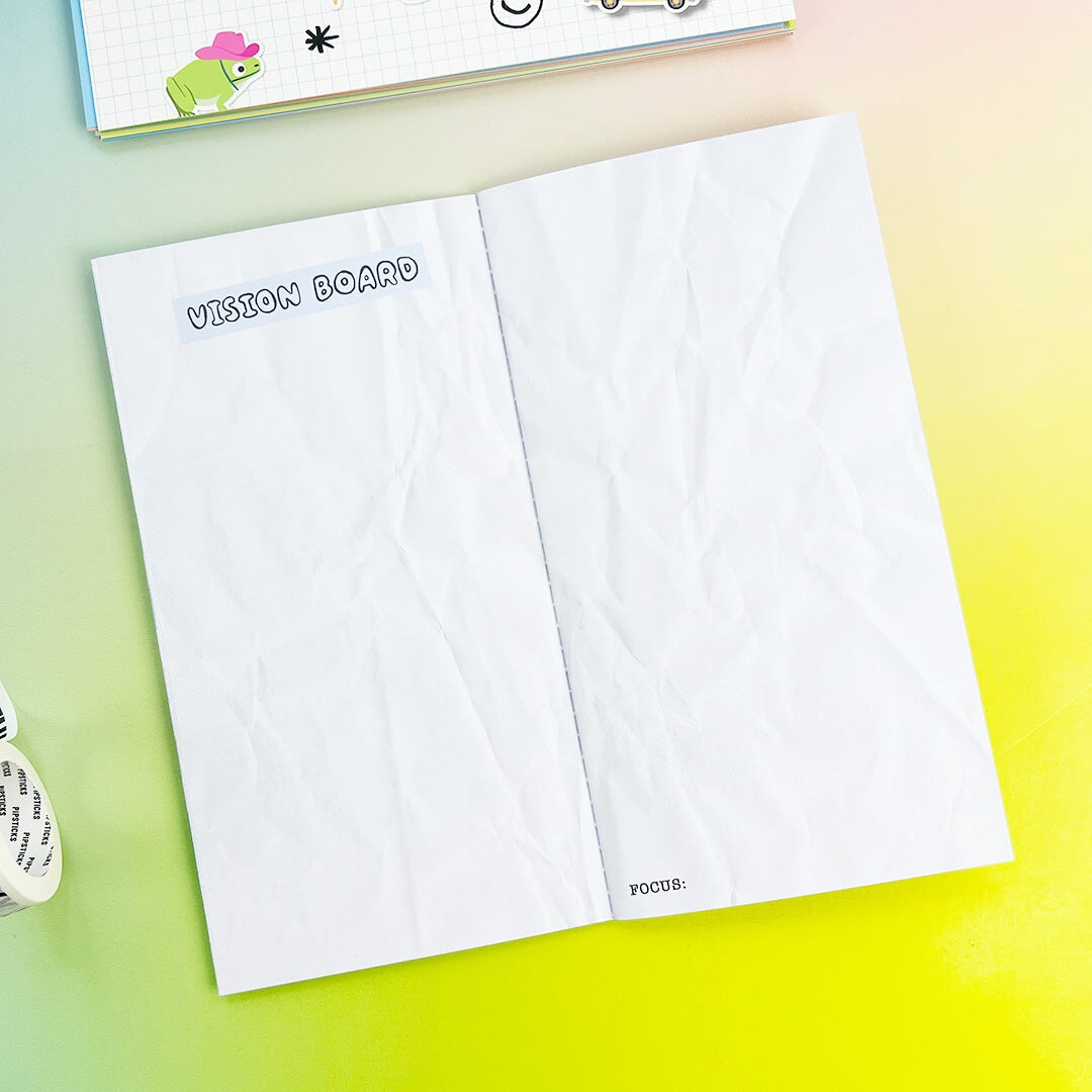 Dream, Plan, Cut & Stick Stationery Box
