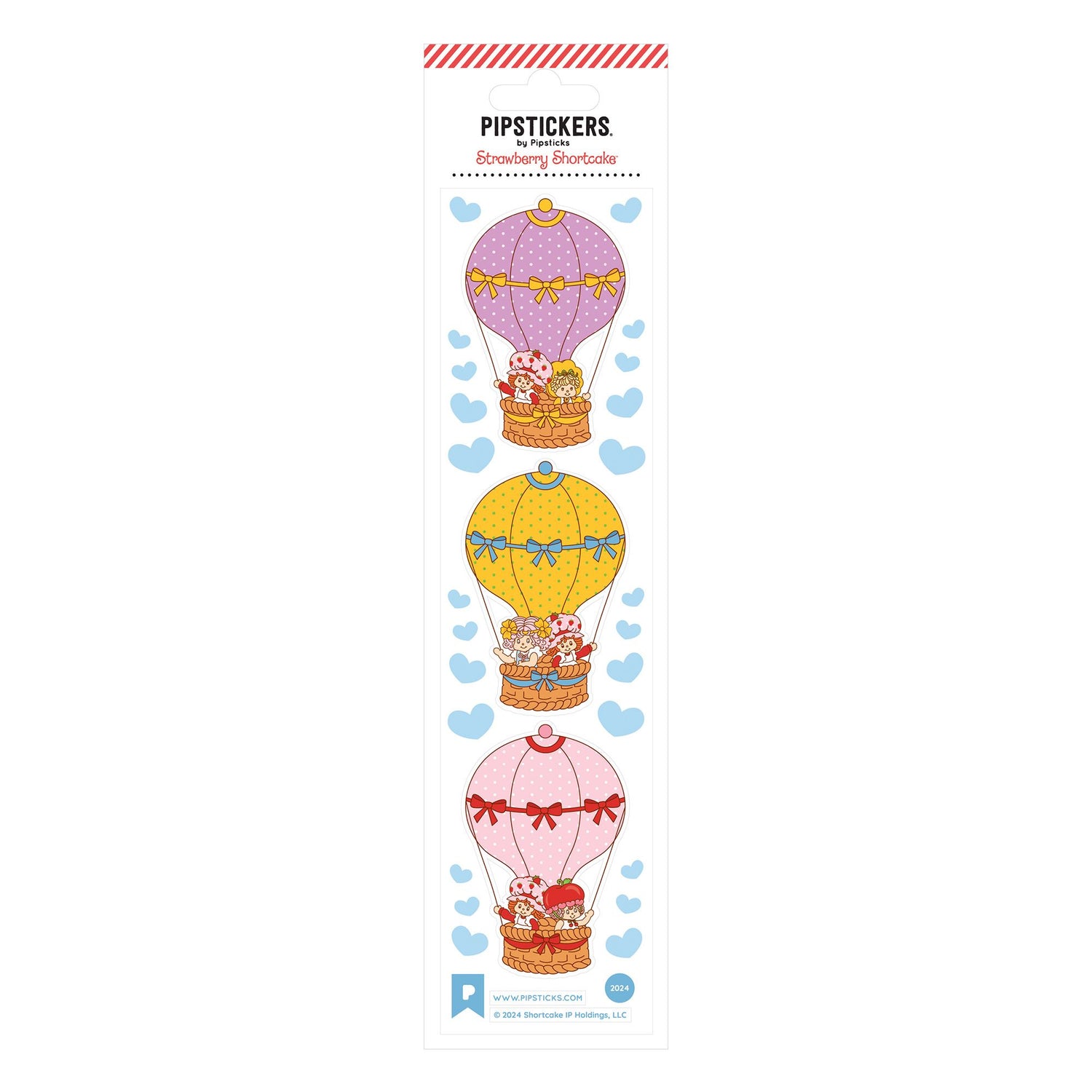 Pipsticks + Strawberry Shortcake Sticker & Stationery Gift Box